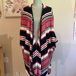 NWOT Indigenous striped wrap